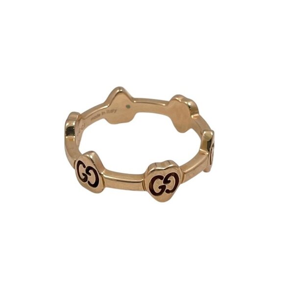 GUCCI 18k Rose Gold Ring - Picture 3 of 9